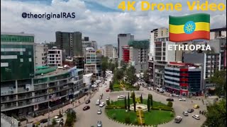 🇪🇹 ADDIS ABABA HARAR ETHIOPIA BLUE NILE FALLS ENTOTO PARK  AERIAL DRONE FOOTAGE 4K [upl. by Nomis]