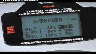 HorizonRCcom HowTo First Time Blade 400 Pilots  Try our DX6i Setup [upl. by Nottirb]