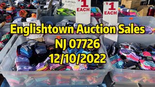 Englishtown Flea Market NJ Walking Tour 12102022 [upl. by Kokaras473]