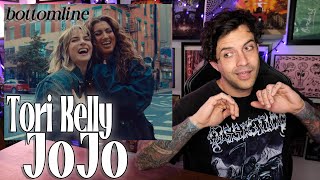 Tori Kelly amp JoJo  bottomline REACTION [upl. by Nameloc]