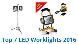 7 Best LED Worklights 2016 [upl. by Patnode966]