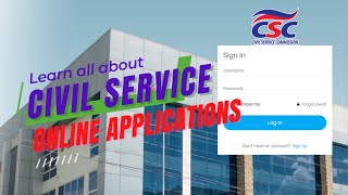 HOW TO APPLY ONLINE CIVIL SERVICE APPLICATION SYSTEM [upl. by Aivilys]