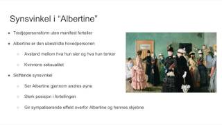 quotEt dukkehjemquot og Albertine [upl. by Lura289]