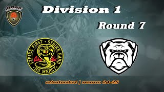 Atlasbasket  Div 1Round 7  COBRA KAI vs BULLDOGS [upl. by Apple]