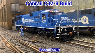 Building an HO Scale Conrail C328 [upl. by Flowers]