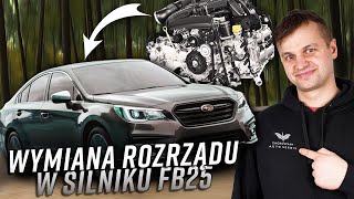 Subaru Wymiana rozrządu FB25 Od A do Z Silniki serii FBFA subaruforester imprezawrx subarulegacy [upl. by Harshman765]