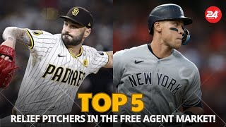 quotTop 5 Relief Pitchers in the 2025 MLB Free Agent Marketquot [upl. by Adnertal]