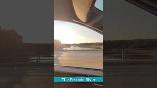 Driving over the Peconic River from the South fork to the North Fork of Eastern Long Island explore [upl. by Daphna]