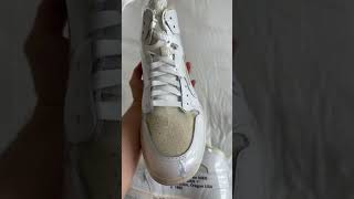 Crazy Signed Off White Jordan 1’s shoe shoes sneaker sneakers nike adidas jordan yeezy [upl. by Alekram647]