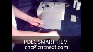 5 Test MAKING BUSBAR OF PDLC FILM SMART FILM PRIVACY GLASS SWITCHABLE FILM SMART GLASS [upl. by Oirretna]