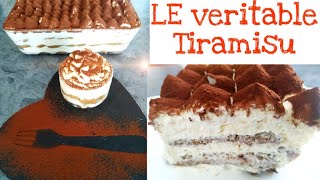 La recette du VERITABLE tiramisu  Tiramisu traditionnel  Tiramisu facile [upl. by Kinsley]