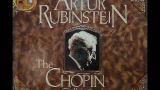 Arthur Rubinstein  Chopin Polonaise in A Major Op 40 No 1 quotMilitaryquot [upl. by Gunner]