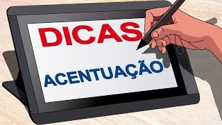 Dicas sobre acentuação [upl. by Narual]