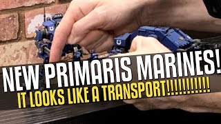 NEW PRIMARIS MARINES It looks like a TRANSPORT GLORIOUS [upl. by Llewsor]