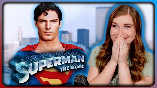 Crushing HARD on SUPERMAN 1978  First Time Reaction [upl. by Alfred942]