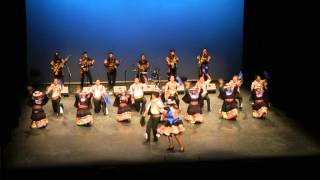 Peruvian folk dance Huaylarsh de Carnaval [upl. by Hayashi]