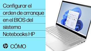 Cómo configurar el orden de arranque en el BIOS del sistema en equipos HP  HP Support [upl. by Inele]