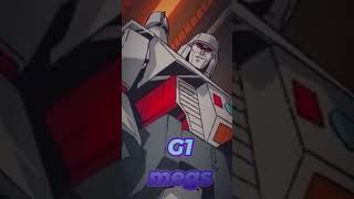 G1 Megatron vs 🆚 WFC Megatron transformer megatron versus edit shorts vs ae [upl. by Sivad317]