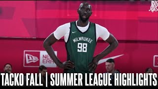 Tacko Fall FULL 2023 Summer League Highlights ᴴᴰ [upl. by Gylys459]