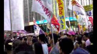 Con Ass Rally at Ayala Ave Makati City [upl. by Assilen484]