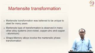 Lecture 36  Martensite Transformation CCT Diagram [upl. by Atiral]