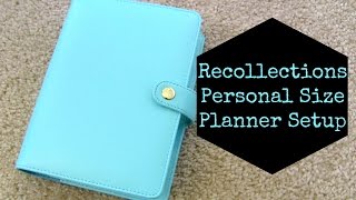 Recollections Personal Size Planner  UPDATED SETUP [upl. by Luben]