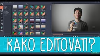 KAKO EDITOVATI VIDEO  Movavi Video Editor [upl. by Omura]