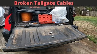 S10 Tailgate support cables [upl. by Morra871]