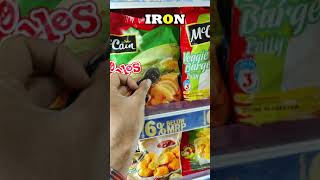 Extracting Iron From Food shorts bluebox [upl. by Allerbag431]