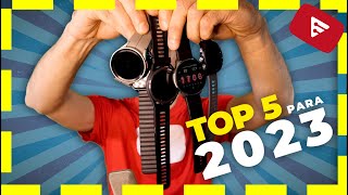 El TOP 5 de smartwatches para el 2023 ⌚ Los mejores relojes inteligentes del año [upl. by Rehpetsirhc120]