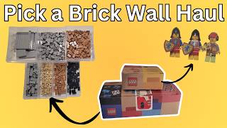 Lego Store Pick a Brick Wall Haul [upl. by Jolynn]