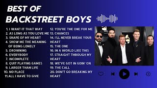 BACKSTREET BOYS greatest hits ULTIMATE COMPILATION [upl. by Weksler]