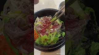 Makan dolsot bibimbap 🤤 58 food [upl. by Reyam]