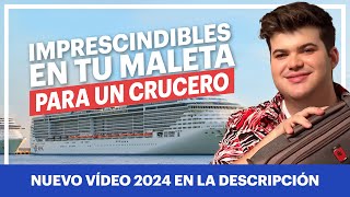 Haz la MALETA para tu CRUCERO 🧳  QUÉ ROPA LLEVAR y varios TRUCOS para tu VIAJE [upl. by Primo562]