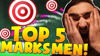 TOP 5 MARKSMAN PLAYERS  SHELLSHOCK LIVE SHOWDOWN [upl. by Anade]