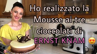 MOUSSE AI TRE CIOCCOLATI DI ERNST KNAM [upl. by Anawad]