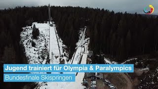 2020  Bundesfinale Skispringen  Einzelspringen [upl. by Notgnirra]