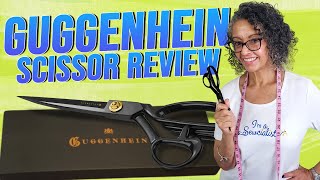 Guggenhein Scissor ReviewUnboxing ✂ Why Professional Tailors Use Guggenheim Scissors Carmen Salomé [upl. by Ivanah]