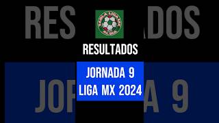 RESULTADOS Jornada 9 LIGA MX 2024 92224 [upl. by Annovaj]