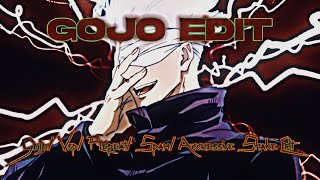 Gojo Edit Gojo Vsp Repeat Spam Aggressive Shake Edit [upl. by Schroder]