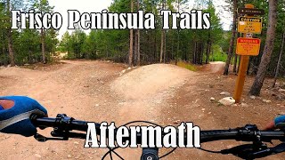 Aftermath MTB Trail Frisco Peninsula mountain bike park Colorado Pedal up oneway down [upl. by Bakeman333]