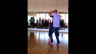 Rico Kizomba Suave and Gemma  Semba Class at Baila Baila Salsa Festival 2013 Finland [upl. by Ruelle]