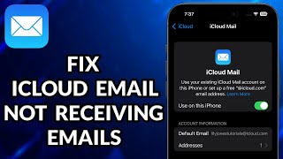 How To Fix iCloud Email Not Receiving Emails [upl. by Anitsyrhk980]