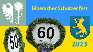 Biberacher Schützenfest 2023 Jahrgänger  Festzug [upl. by Rekab]