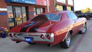 1972 Chevelle SS 454 Flowmaster Super 44 Custom Dual System by Kinneys [upl. by Ylrebma]