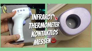 VORSICHT HEISS ♨️ Kontaktlos Infrarot Thermometer von Hylogy im Test Review [upl. by Trip]