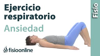 Ejercicio de respiración para rebajar la ansiedad [upl. by Dolli]