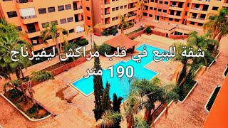 appartement à vendre hivernage marrakech superficie 190 m² ☎️212 6 57 01 02 17 [upl. by Ahseya]