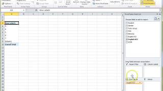 075 Creating a Pivot Table to Cross Reference Data [upl. by Eenad]