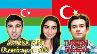 Turkish vs Azerbaijani Language Challenge [upl. by Beckett704]